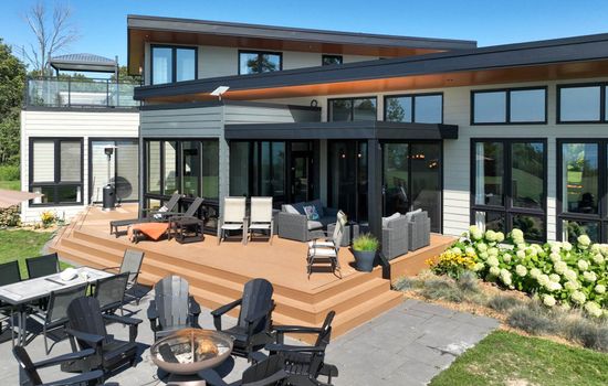 Soak up the sun and unwind on our expansive deck with ample seating