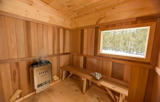 Brand New Sauna
