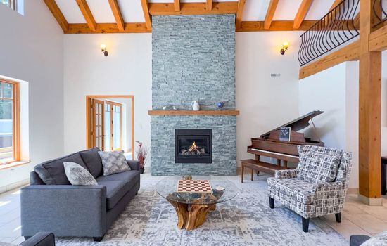 Warm up and unwind on those cooler nights