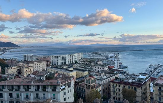 Panorama from the Private Balcony on Salerno