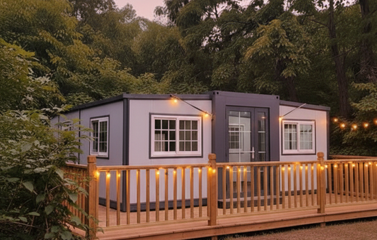 Modern Foldable Container Home • Unique Stay Near Pipestem Park