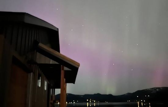 Northern Lights at Copper Cabin 