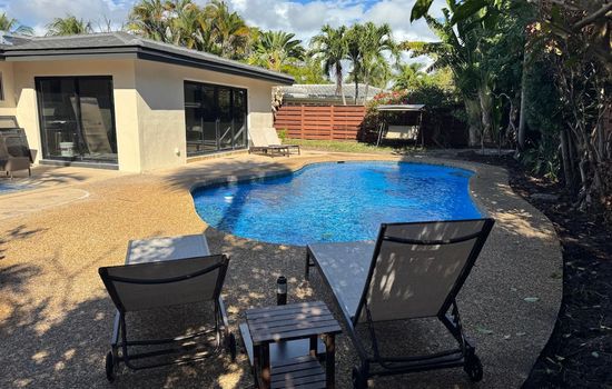 Newly Renovated Pompano 2BR/2BA Home w/Heated Pool