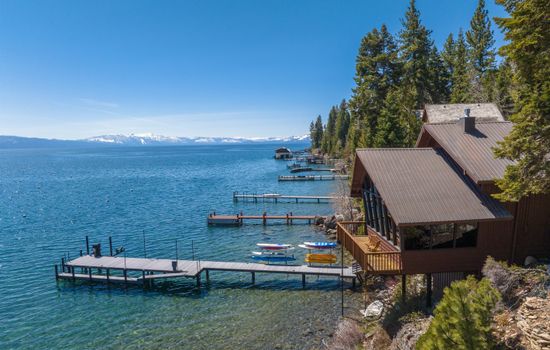 Soak in the sun from the private pier or deck