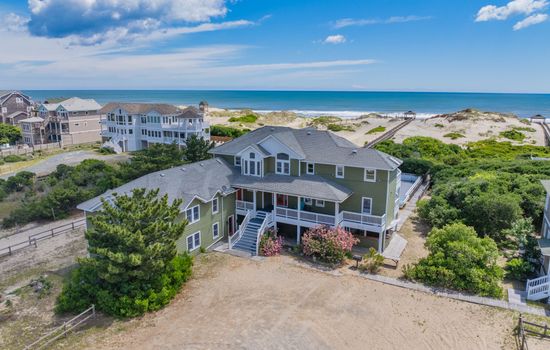 Ceremony Space — The Fitzgerald Estate Elevated Oceanfront View with Private Beach Access, Corolla 4x4 Beach OBX