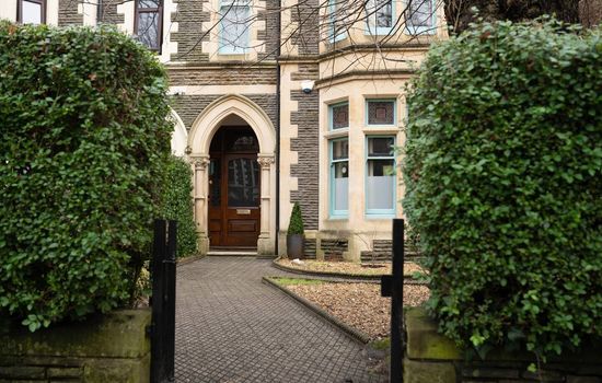 Victorian Apartment w/Parking at 82 Cathedral Road