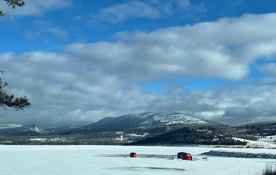 Ice fishing nearby!