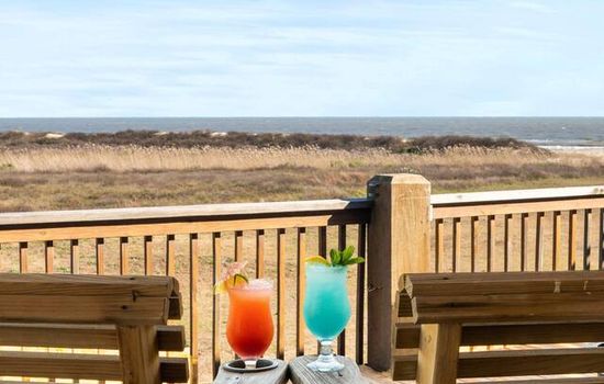 Steps from the beach with amazing views