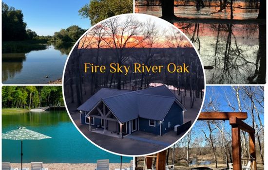 New! Riverfront, Free Firewood, Sport Fishing Pond