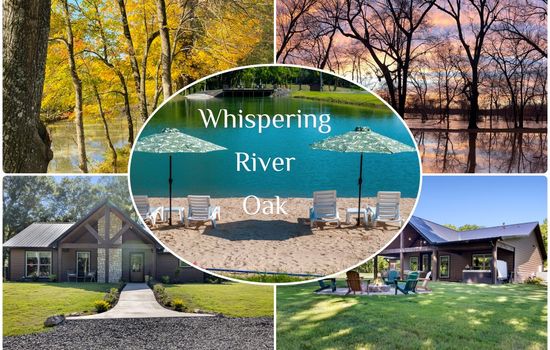 New! Riverfront, Sport Fishing Pond, Free Firewood