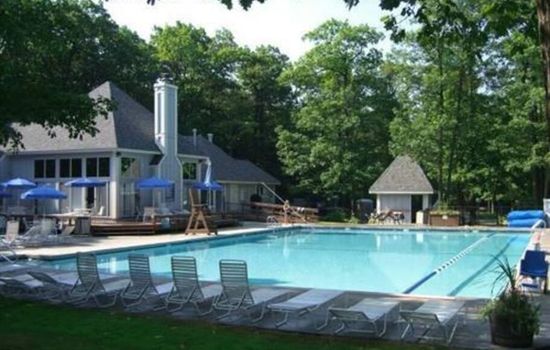 The two heated pools are opened from Memorial Day to Labor Day 