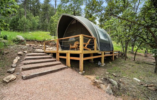 A Cozy Winter Retreat in the Black Hills
