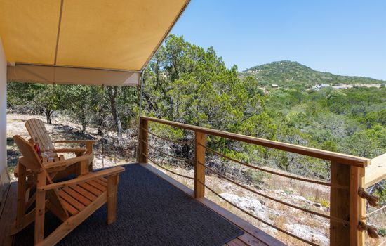 Deck situated for your viewing pleasure