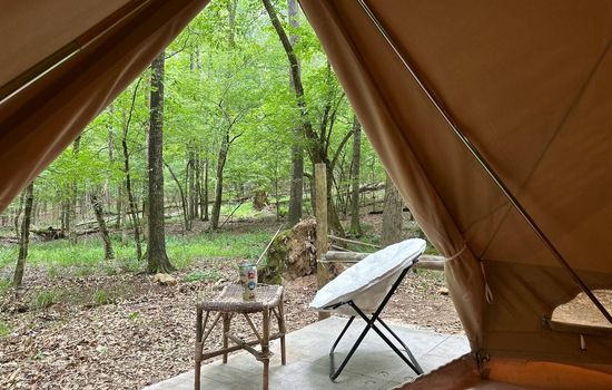 Secluded Bell Tent Near Lake Oconee | Nature Stay