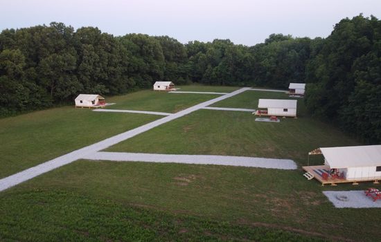 Group getaway book all 5 tents!