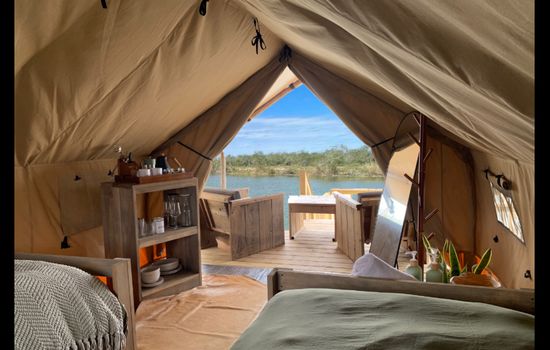 Warm River Views by the SpaceX Launch Site