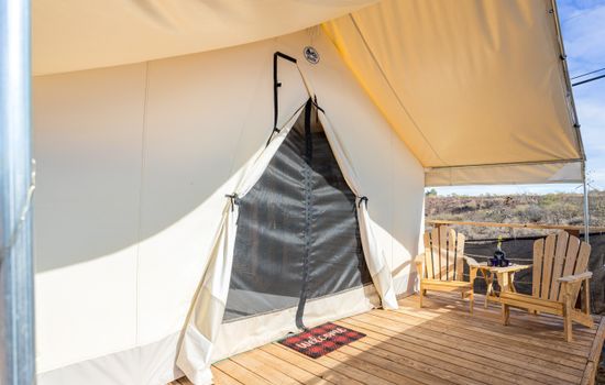 The "Miner Tent" with a killer view!