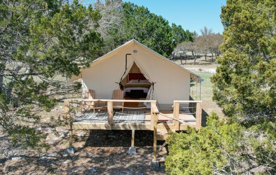 Main View of Escape Tent