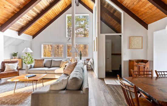 Inside: This is what 'room to breathe' looks like. Literally