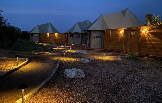 Premium Suite 1 -  Safari Tent  - Private Deck/Hot Tub