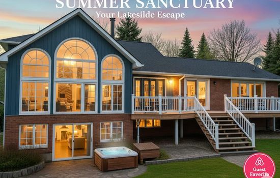 Lake Joseph, Hot Tub, Pickle Ball, Beach, Firepit