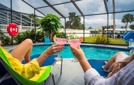 Poolside drinks, sunshine, and nowhere you need to be.