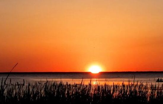 The beautiful sunsets at Runaway Bay Lodge have a calming effect on the soul