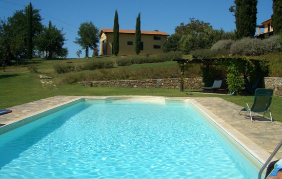 Haus in Manciano mit Terrasse, Garten und Grill