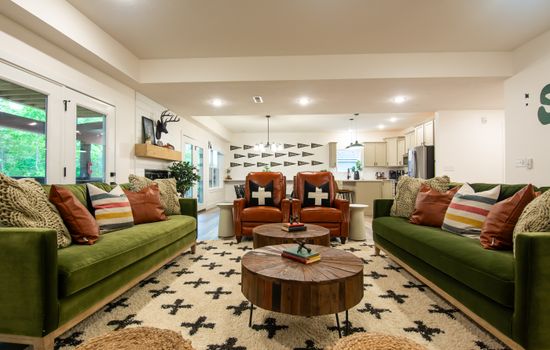 Living room with tons of seating