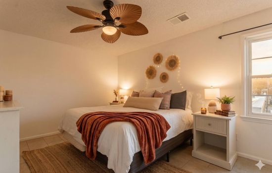 Enjoy a comfortable space while staying at the beach!
*Some items used for the photoshoot only*