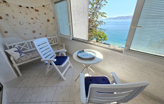 Apartment direkt am Meer für 2-3 Personen