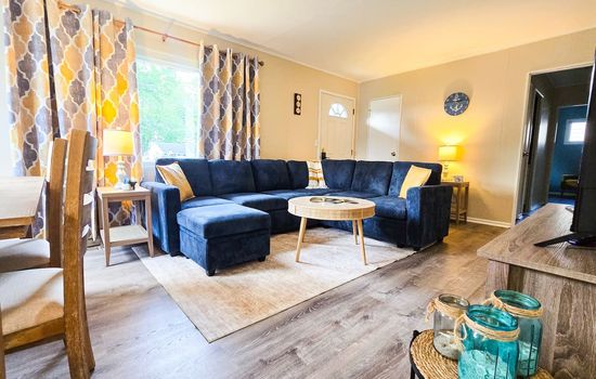 Bright living room