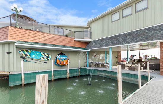 Premium Waterfront Retreat w/ Views, Dock, Firepit