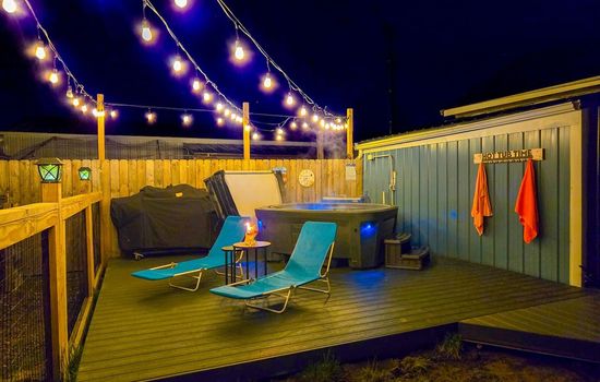 Total privacy under the night stars