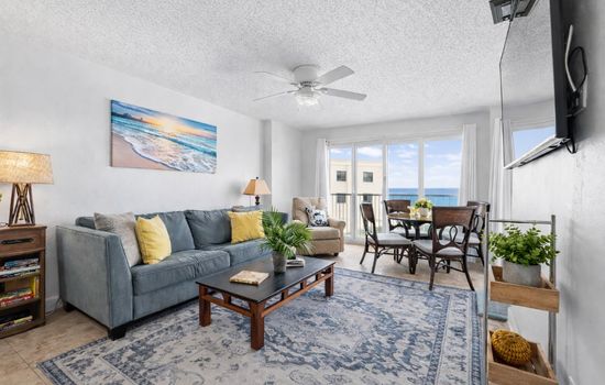 Ocean View 2BR Condo Daytona Shores FL Sleeps 4