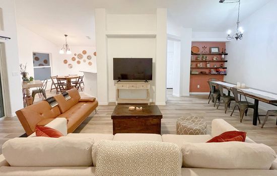 The Sanford Ave House with fully fenced yard