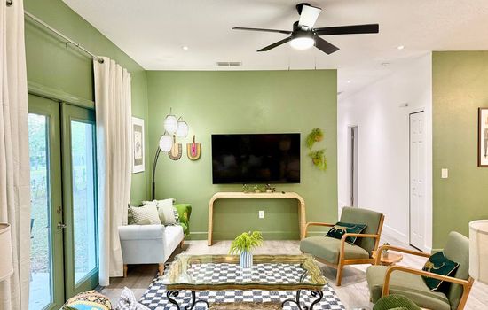 Retreat Near Downtown Sanford | Ping Pong + Patio