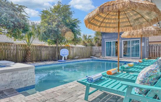 Seaside Paradise - Pool! Spa! Game Room! 12 Beds!