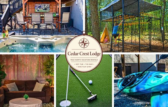 Elegant Cabin for 14, Hot Tub, Pet-Friendly