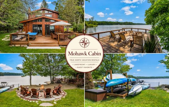 Mohawk Chalet Luxury Lakefront Retreat with Dock