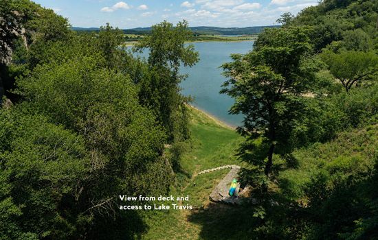 View from Deck and Access to Lake Travis.jpeg