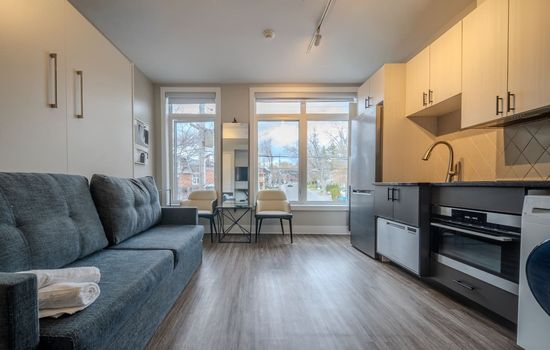 Modern Open-Concept Studio / Minutes to DT Ottawa