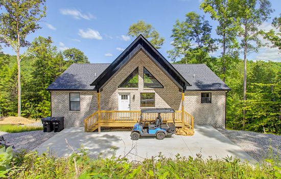 Front of home. EZ driveway entry and parking.