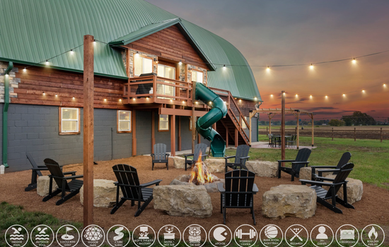 Barnhouse! 2 Pools, MiniGolf, Indoor Park, Theater