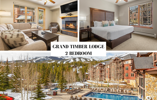 Grand Timber Lodge 2 bedroom - Ski-in/out