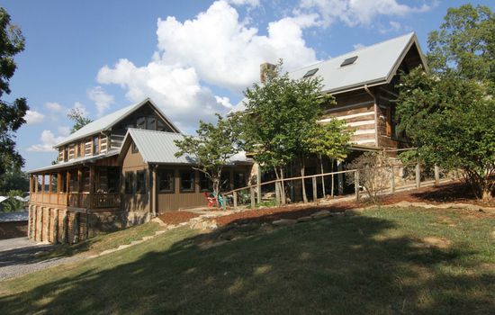 As seen on Barnwood Builders! 5 Bedrooms, PLUS detached bunk/guest house