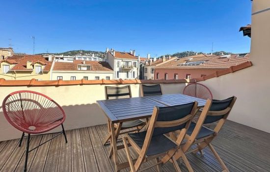 Penthouse 1 bedroom rue d'Antibes 214