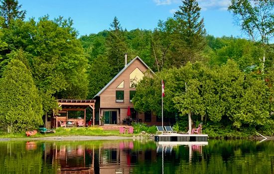 View from lake
