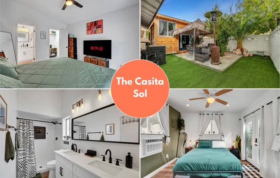 New! The Casita Sol, Fireplace, Backyard, Quiet