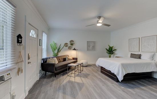 Relish on your spacious and inviting bedroom  after a great day exploring Memphis.